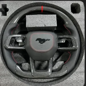 2023+ Ford Mustang Custom Carbon Fiber Steering Wheel