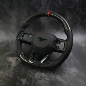 2023+ Ford Mustang Custom Carbon Fiber Steering Wheel