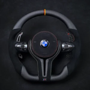 BMW F series F20 F30 F80 1 2 3 and 4 series including M2 / M3 / M4 / X5 M / X6 M / M140i / M240i Custom Carbon Fiber Steering Wheel
