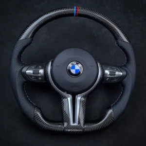 BMW F series F20 F30 F80 1 2 3 and 4 series including M2 / M3 / M4 / X5 M / X6 M / M140i / M240i Custom Carbon Fiber Steering Wheel