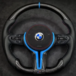 BMW F series F20 F30 F80 1 2 3 and 4 series including M2 / M3 / M4 / X5 M / X6 M / M140i / M240i Custom Carbon Fiber Steering Wheel