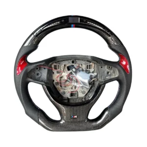 BMW F10 5 Series 535i 540i M5 F06 F12 F13 M6 640i 650i LED Carbon Fiber Steering Wheel