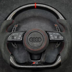 Audi 8V B9 F5 – A1 / A3 / A4 / A5 / S3 / S4 / S5 / Q2 / RS3 / RS4 / RS5 / SQ2 Carbon Fiber Steering Wheel