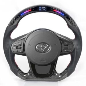 Toyota Supra LED Carbon Fiber Steering Wheel