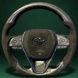 8th Gen Toyota Camry Carbon Fiber Alcantara Steering Wheel