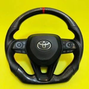 2019-2022 8th Gen Toyota Camry Se/Xse/Le/Xle/Avalon Carbon Fiber Steering Wheel